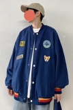 2021春季情侣外套男夹克绣花个性动物XZ213-19JK11-P105，男装夹克，星座213