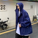 XZ213-19JK46-P88控108大码纯色夹克春季宽松青年流行，男装夹克，星座213