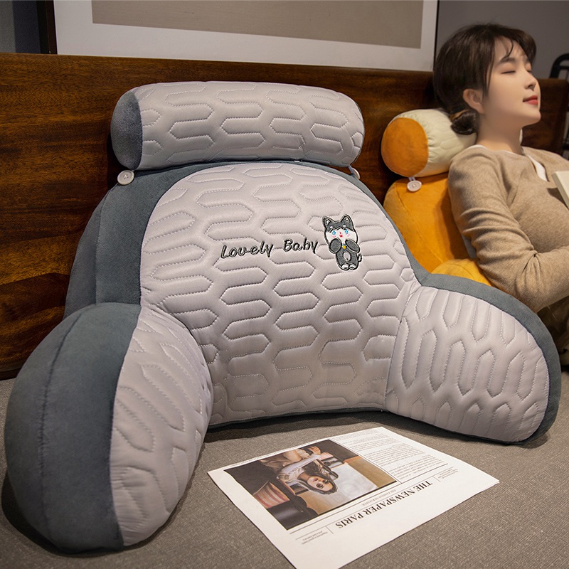 冰丝乳胶靠枕床头软包靠背榻榻米