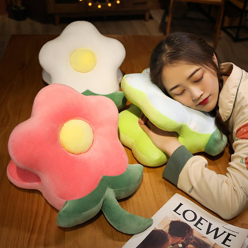 花朵双面办公室午休枕午睡神器