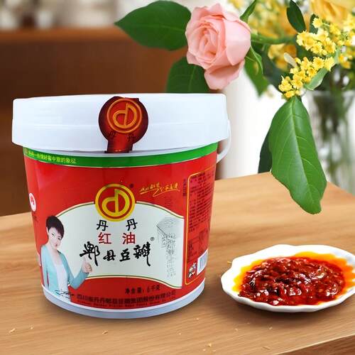 四川郫县丹丹红油豆瓣酱免剁加细