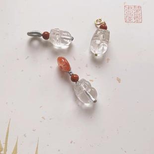 7A凈透好貨推薦 2025白水晶貔貅 可做手串diy小提溜搭配項(xiàng)鏈吊墜百