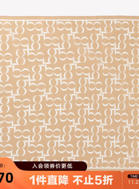 播2023春夏新品丝绸围巾BPQ1WD7068巴贝特晚宴