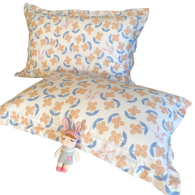 全棉纯棉枕头套一对装小碎花枕套