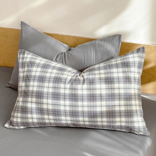 全棉水洗棉枕套一对装48cmx74cm