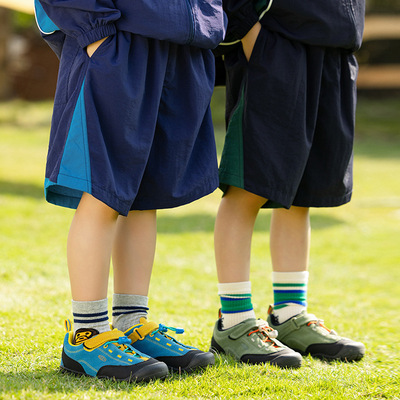 RS家男童短裤春款炸街舞嘻哈拼接休闲五分短裤中大儿童洋气裤子