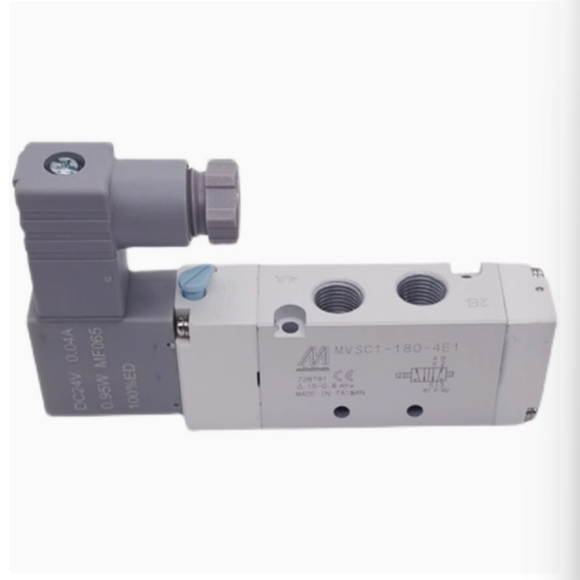 MVSC-220-4E1 DC24 AC220v 4E2C 4E2R MINDMAN原装台湾金器电磁阀
