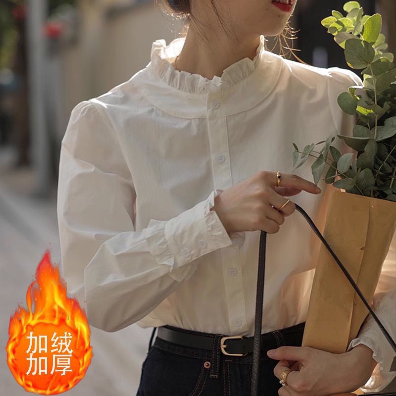 品牌折扣店专柜撤柜白色立领衬衫