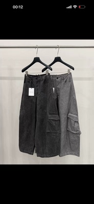 Low flat 正品2026秋季新款简约百搭高腰显瘦工装裤