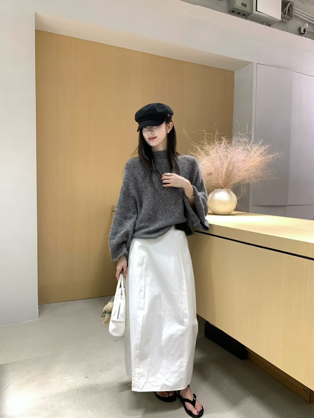 IF 2025秋冬新款百搭高领羊毛针织衫