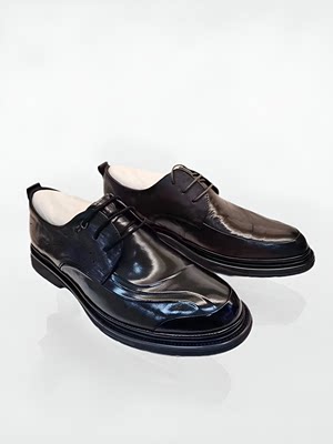2024年春季新款澳伦皮鞋男士真皮欧版绅士舒适牛皮鞋实体专柜正品