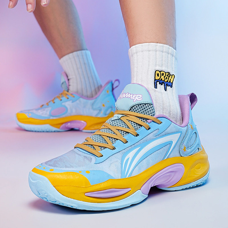 正品牌超轻款缓震透气男女篮球鞋青少年初中学生户外体育竞速运动