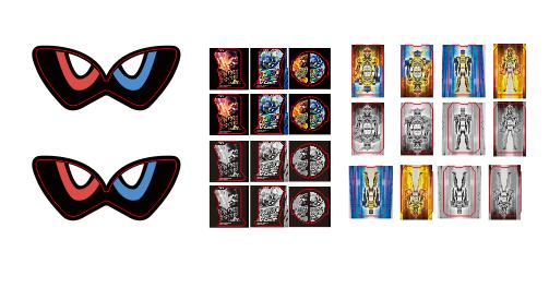 假面骑士shf僵尸帕拉德眼睛贴纸