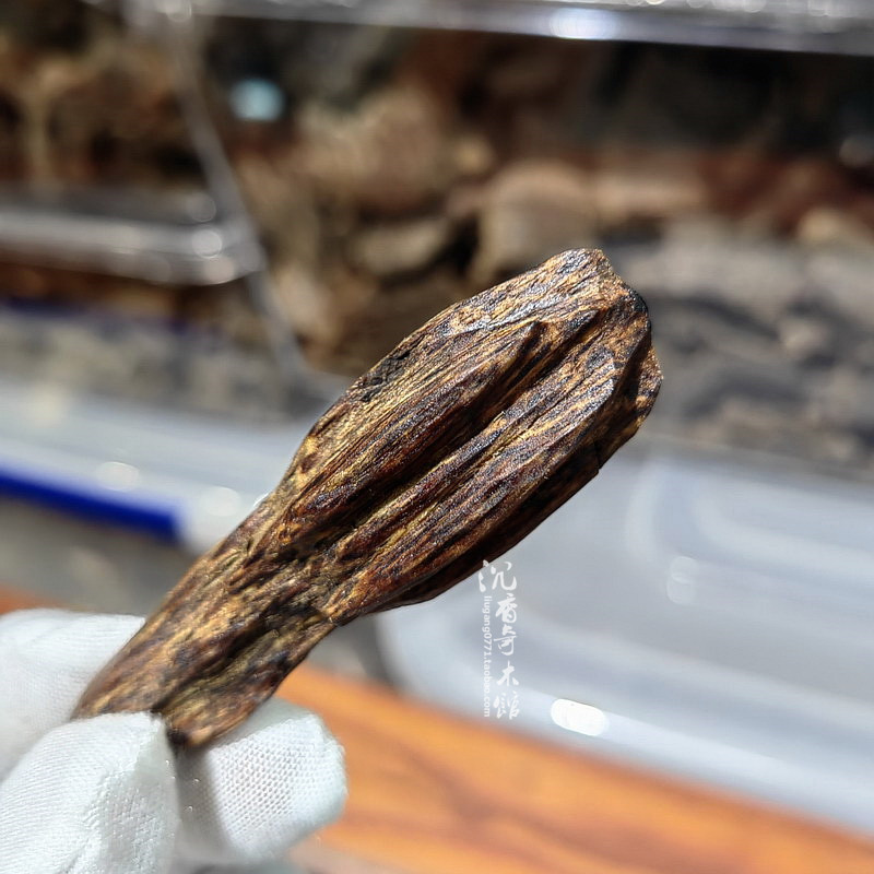 天然熟结老料黄奇楠沉香随形挂件