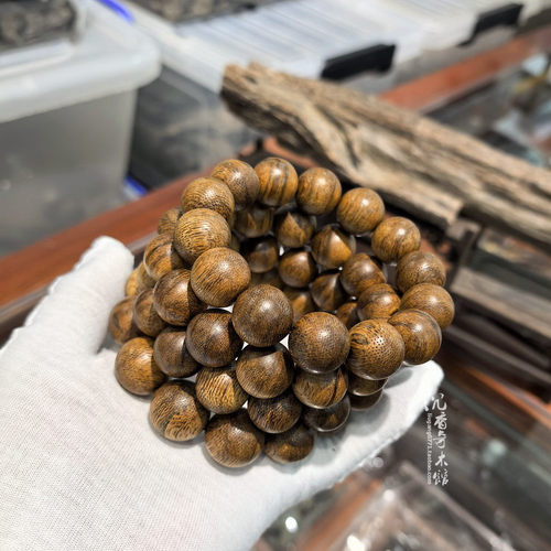 保真惠安老料沉香手串手链佛珠