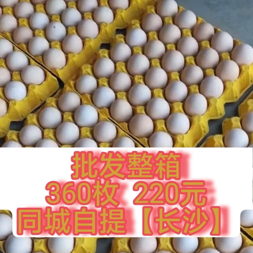 【五谷杂粮蛋鲜鸡蛋】同城自提送货上门21元30枚整箱220元360枚