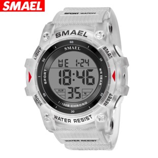 SMAEL青少年电子手表高颜值时尚气质户外运动闹钟秒表防水时尚表