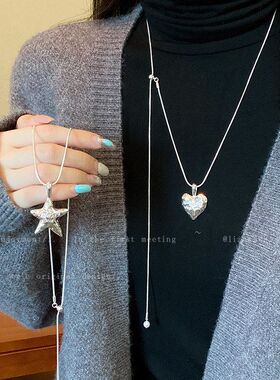 链项链百搭配饰吊坠女新款毛衣