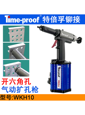 特倍孚WHK06/WHK10气动开六角孔工具 拉铆六角螺母开孔枪 扩孔枪