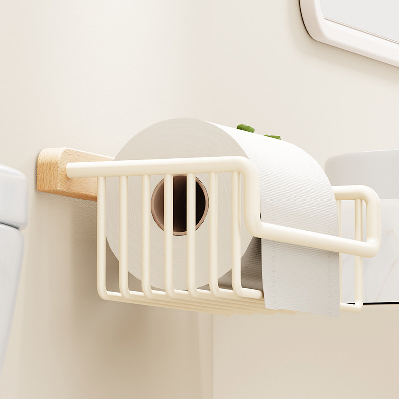 壁挂式浴室纸巾盒卫生间厕所洗手间厕纸抽纸手纸卷纸置物架免打孔