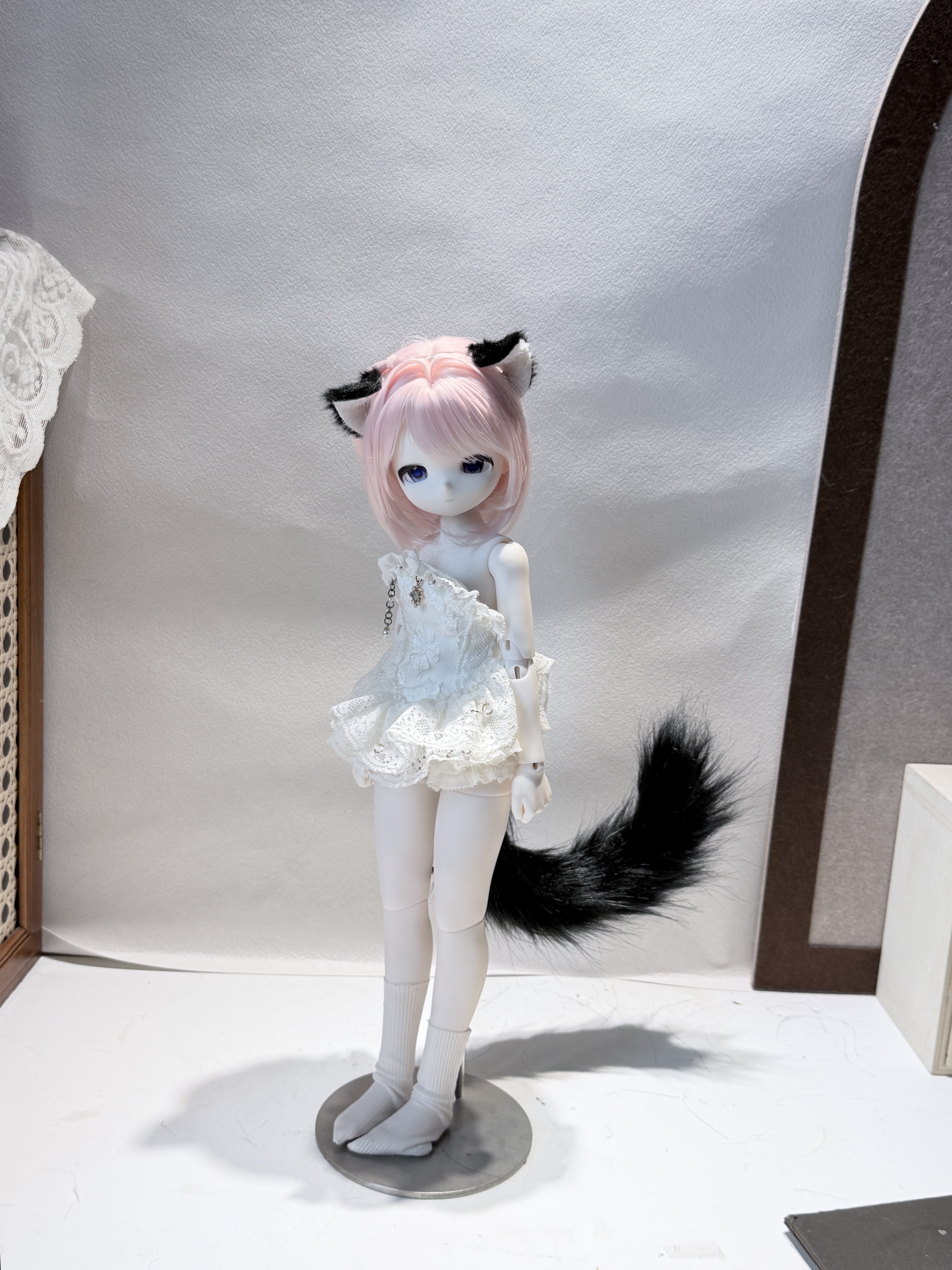bjd娃用兽配发箍/头饰 猫耳朵 狐狸耳猫耳发箍 四六分/三分/mdd图片