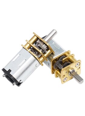 拆机九成新N20减速电机金属齿轮轴直流减速马达无线DC3V-5V