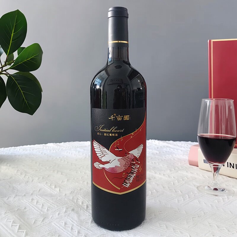 千亩园初心.甜红葡萄酒12度750ml/瓶