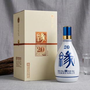 天地缘缘20清香型42度500ml/瓶*6瓶/箱