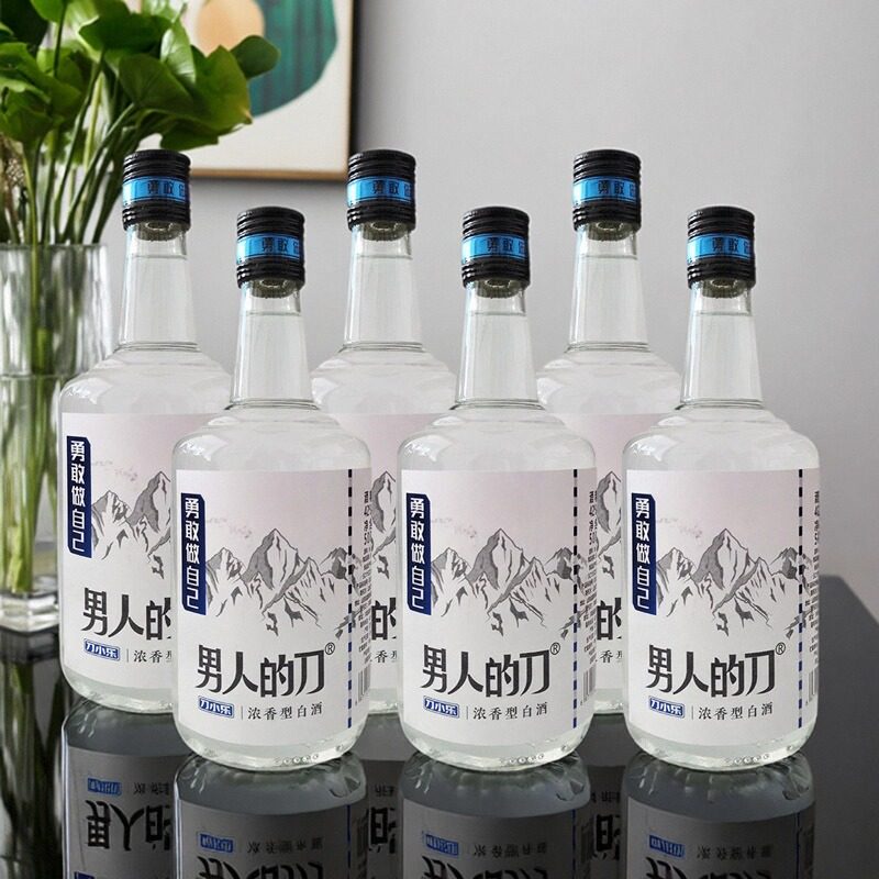 男人的刀刀小乐浓香型白酒42度500ml/瓶