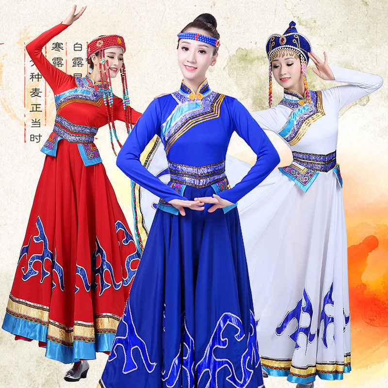 2019蒙古服装女袍成人新款现代民族风筷子蒙族夏季女族舞蹈演出服|ruв категории Женская одежда, костюм/национальная одежда/театр костюм, национальная одежда/этап погрузки - от Buy2taobao.com для оказания профессиональной услуги покупки агента Taobao