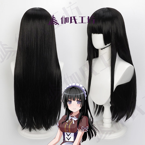 BanGDream动漫黑色散发