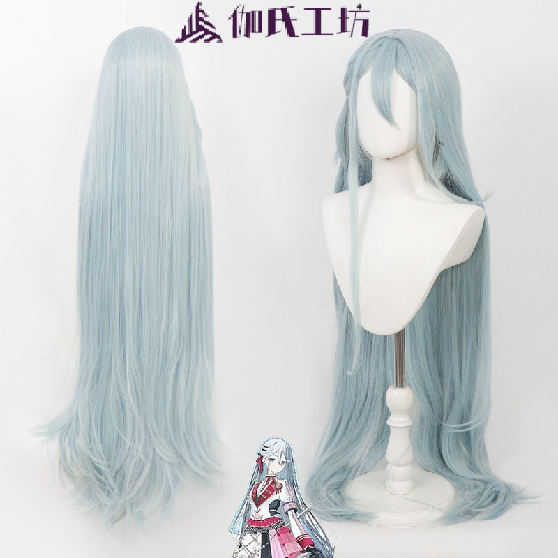 感谢祭宵崎奏cos假发侧编发