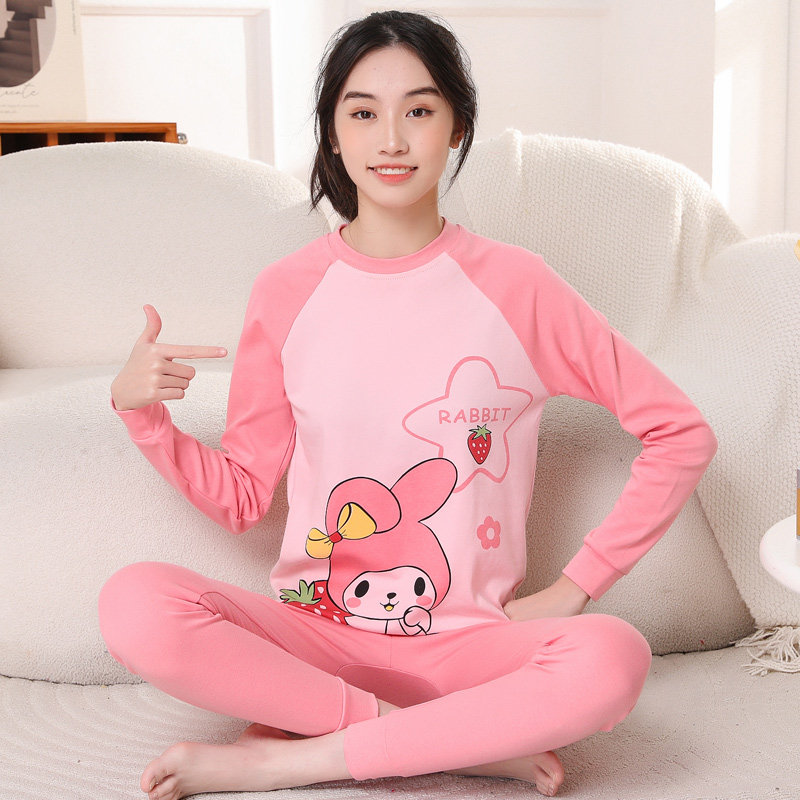 女童纯棉秋衣秋裤套装A类