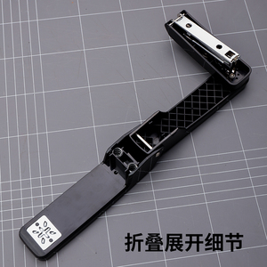 得力0434可旋转订书机大号加厚订书器省力订书机订中缝装订机