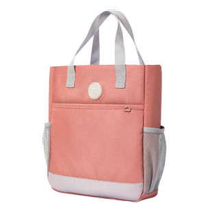 得力学生补习袋拎书袋帆布补课包大容量课外资料收纳袋作业文件袋画画美术袋小学生手提袋儿童补习班学习包