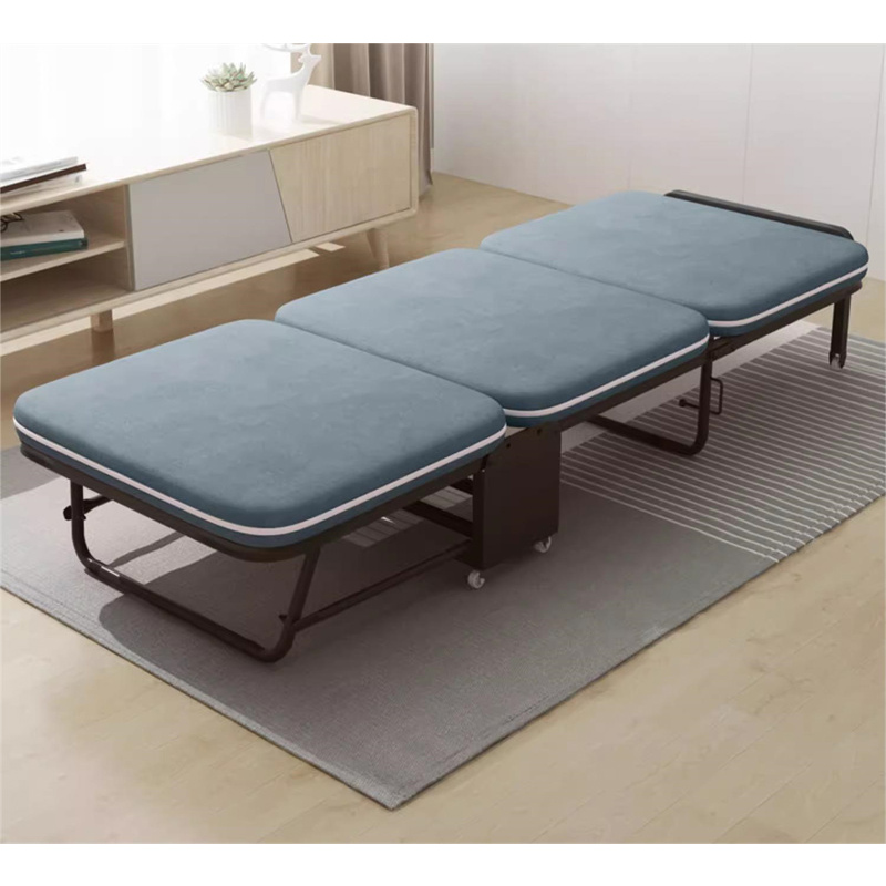 洛港 折叠床 单人办公室成人行军床单人三折便携式/张