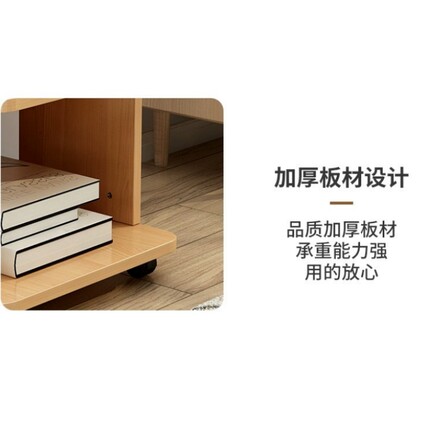 洛港 多层桌下复印机传真机支架移动打印机置物架落地架子/个