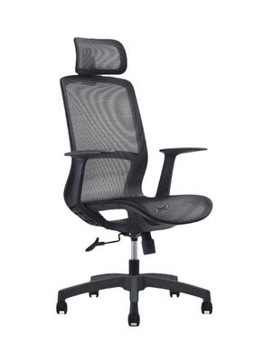 洛港 黑色办公椅午睡两用带靠枕可升降旋转久坐电脑椅/张