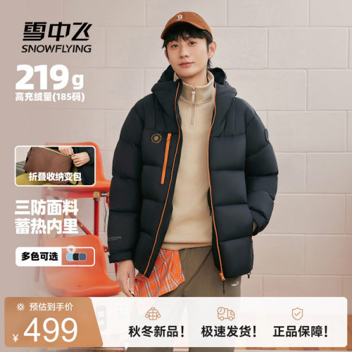 雪中飞户外运动羽绒服
