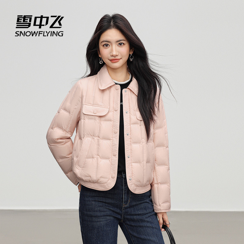 雪中飞小香风轻薄羽绒服