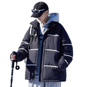 雪中飞2024秋冬新款男女同款短款立领羽绒服情侣中性时尚百搭休闲