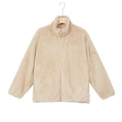 雪中飞女士保暖立领摇粒绒外套