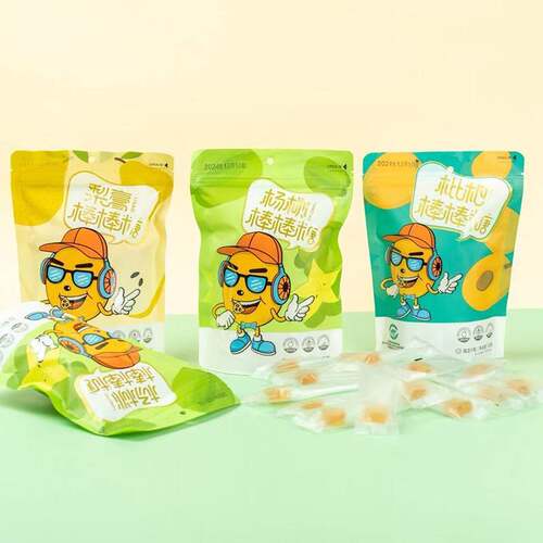 膏大王枇杷棒棒糖72g/袋*6袋儿童糖果小零食小吃休闲食品硬糖