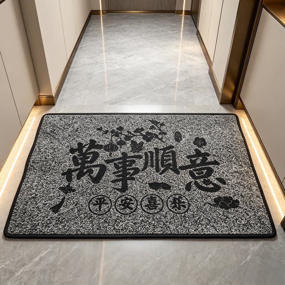 满天星中式防滑耐脏入户门垫