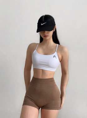 ONERACTIVE带胸垫运动内衣女跑步健身性感文胸吊带瑜伽服背心