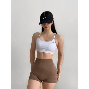 ONERACTIVE带胸垫运动内衣女跑步健身性感文胸吊带瑜伽服背心