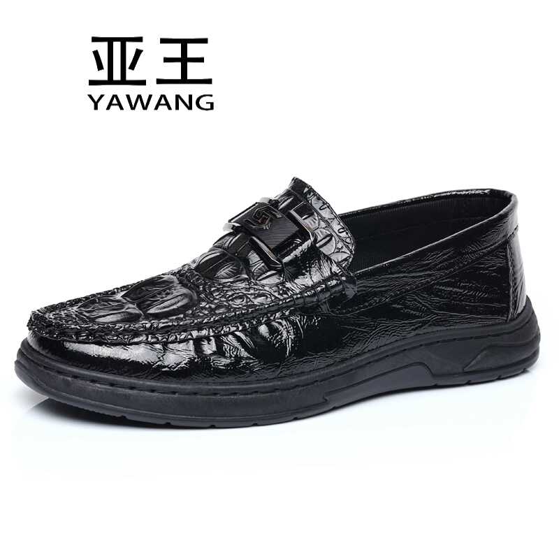 真皮套脚豆豆鞋高级感一脚蹬