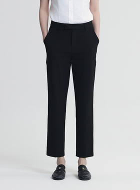 匡册西装裤女2025秋季款修身显瘦面试穿搭气质职业正装直筒九分裤