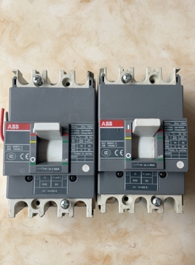 【议价】ABB塑壳断路器3P60安空气开关 Simax 60A