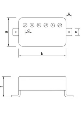 【议价】议价老郝电吉他拾音器 MHTA-G04双双线圈 手工 DI